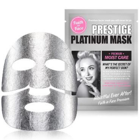 Prestige Platinum Mask,Faith in Face,มาส์กฟอยล์,มาส์กหน้า,มาส์กแผ่น